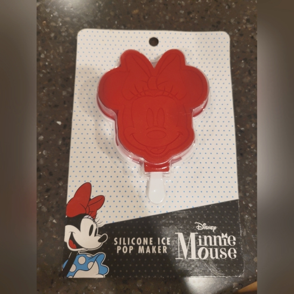Disney Minnie Mouse Silicone Ice Pop Maker